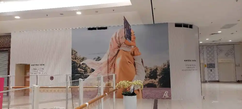 Hoarding Visual, Ameera Zaini, Aeon Shah Alam