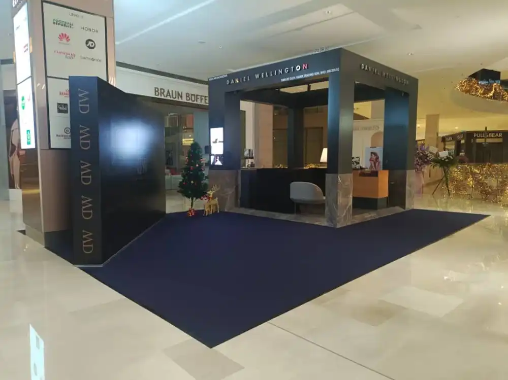 Backdrop Hoarding, Event Carpet & Visual, Daniel Wellington, Pavilion Kuala Lumpur