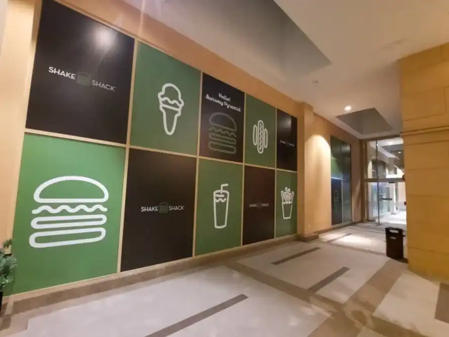 Glass Sticker, Shake Shack, Sunway Pyramid