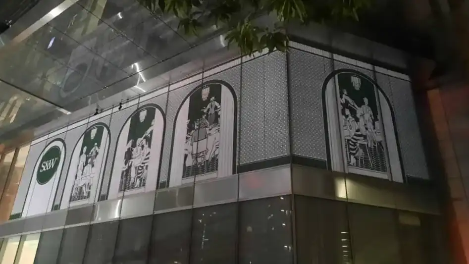 Glass Sticker, Smith & Wollensky, KLCC