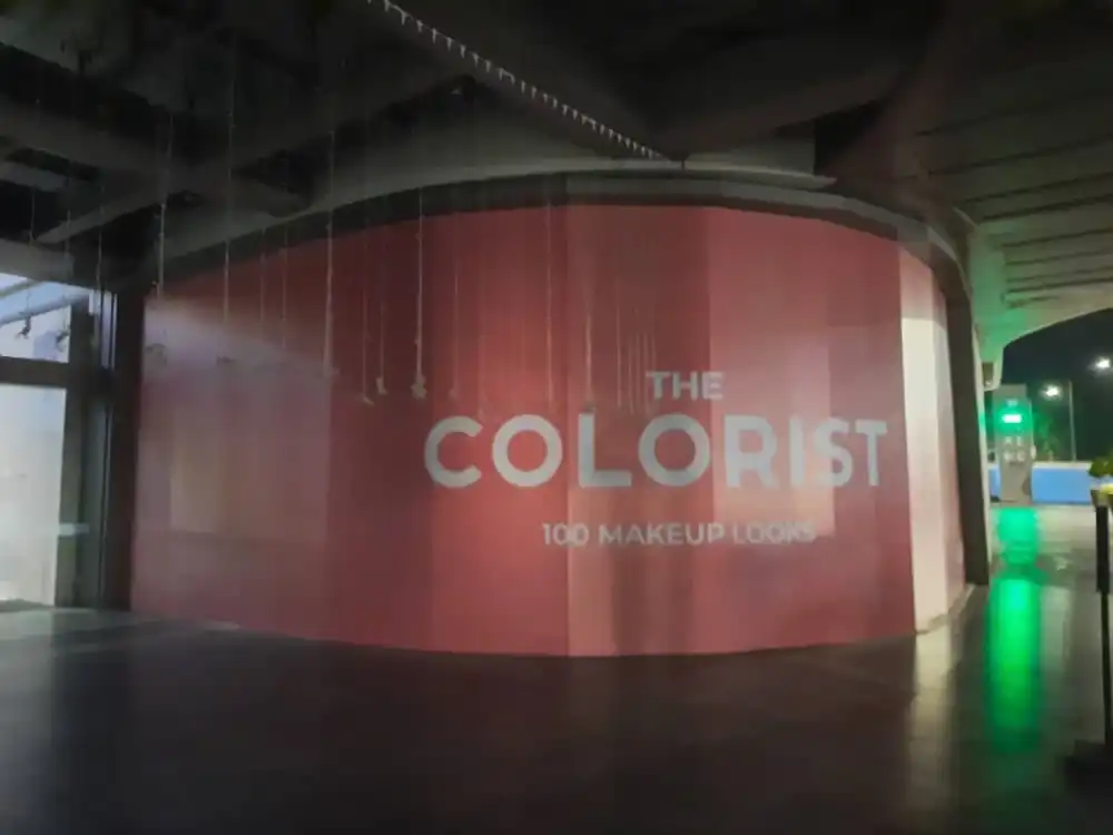 Glass Sticker, The Colorist, Pavilion Bukit Jalil