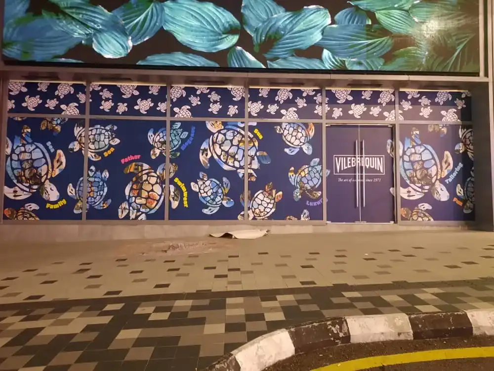 Glass Sticker, Vilebrequin, Starhill