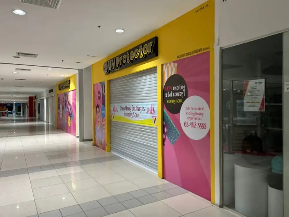 Glass Sticker, Wangsa Walk