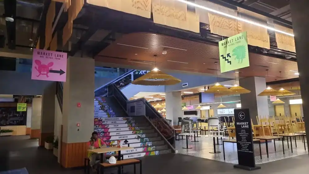 Hanging Sign, Marketlane, TRX Food Court