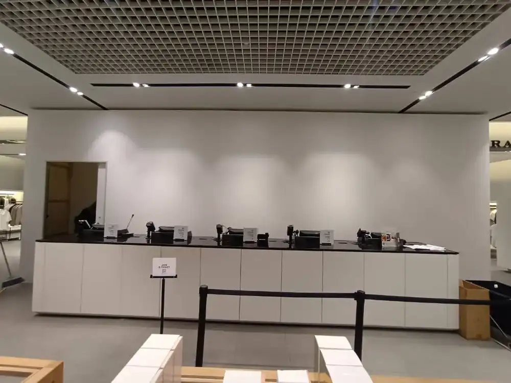 Hoarding (All White), Internal Zara Lot, Pavilion Kuala Lumpur