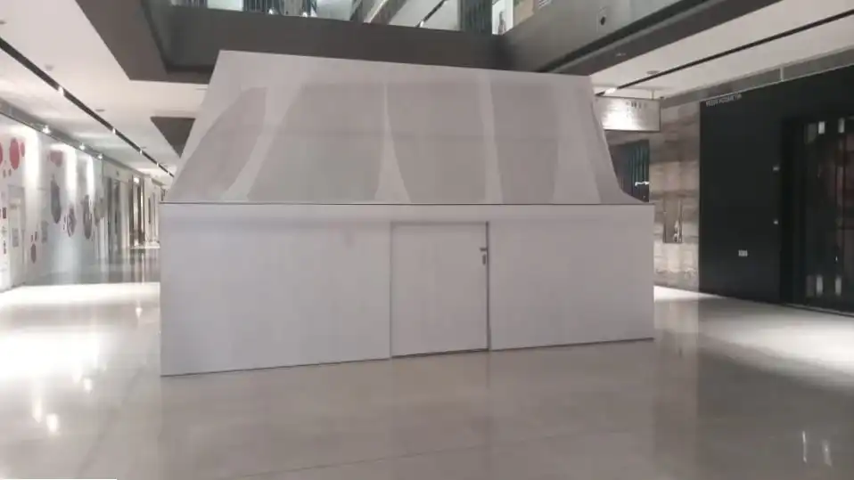 Hoarding (All White) & Kiosk Fabric Cover, Pavilion Damansara Heights