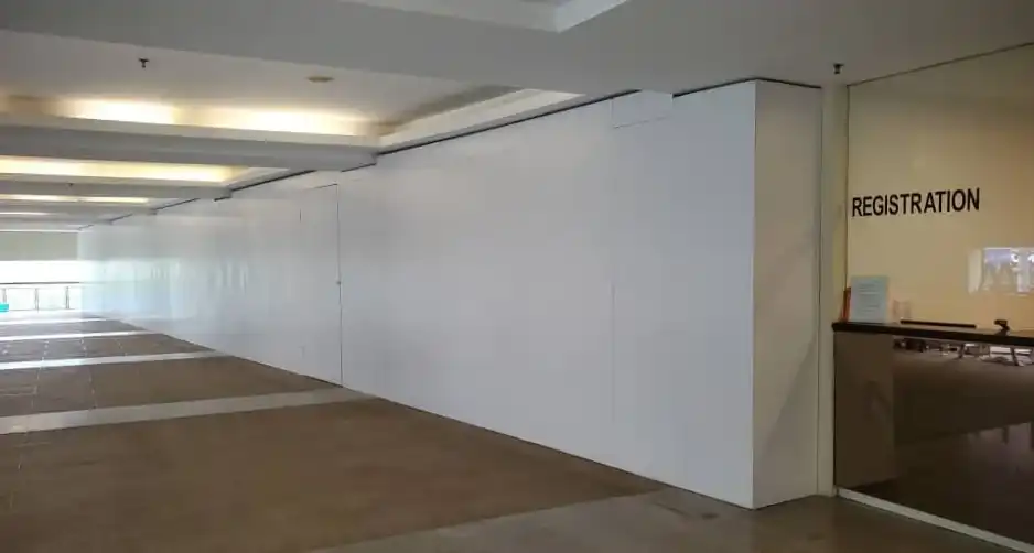 Hoarding (All White), Northpoint, Mid Valley