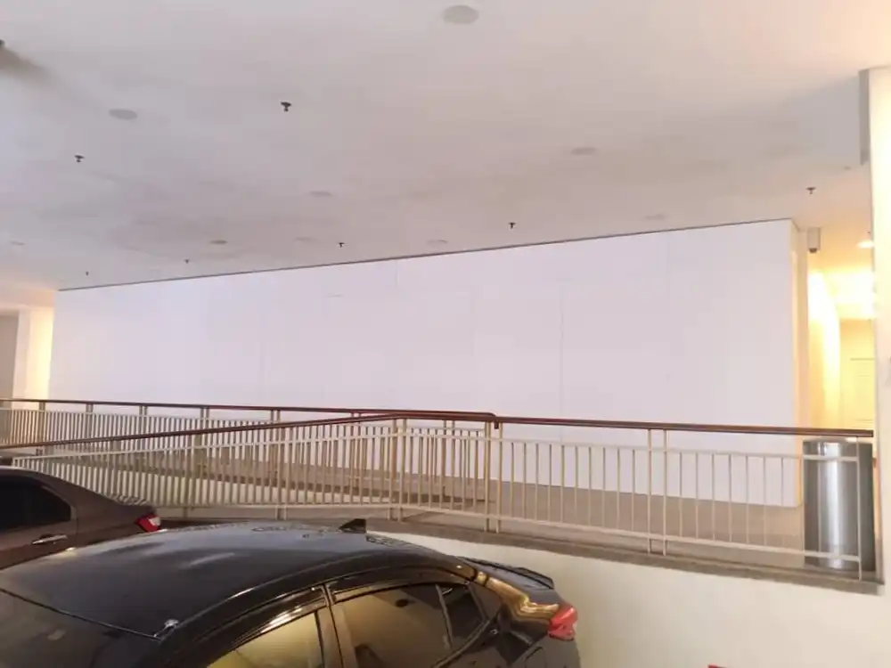 Hoarding (All White), Northpoint, Mid Valley