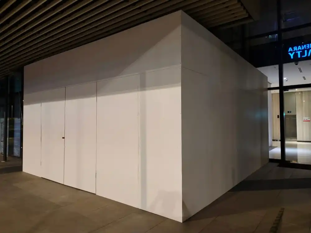 Hoarding (All White, Outdoor), Pavilion Embassy, Jalan Ampang