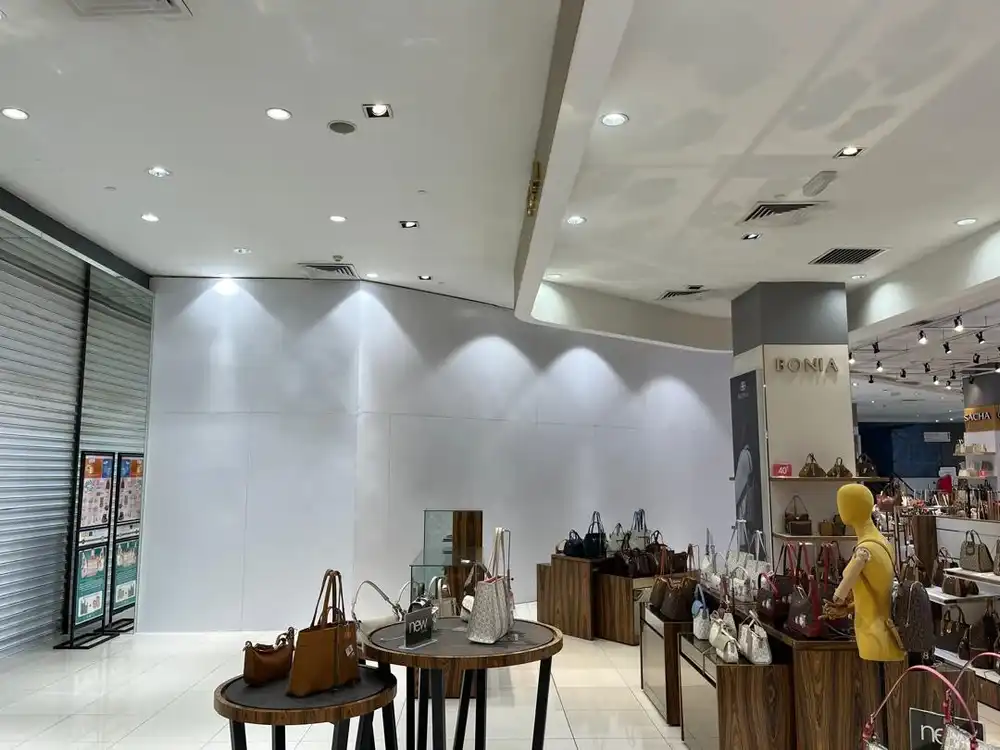 Hoarding (All White), Parkson (Internal Area), Sunway Velocity
