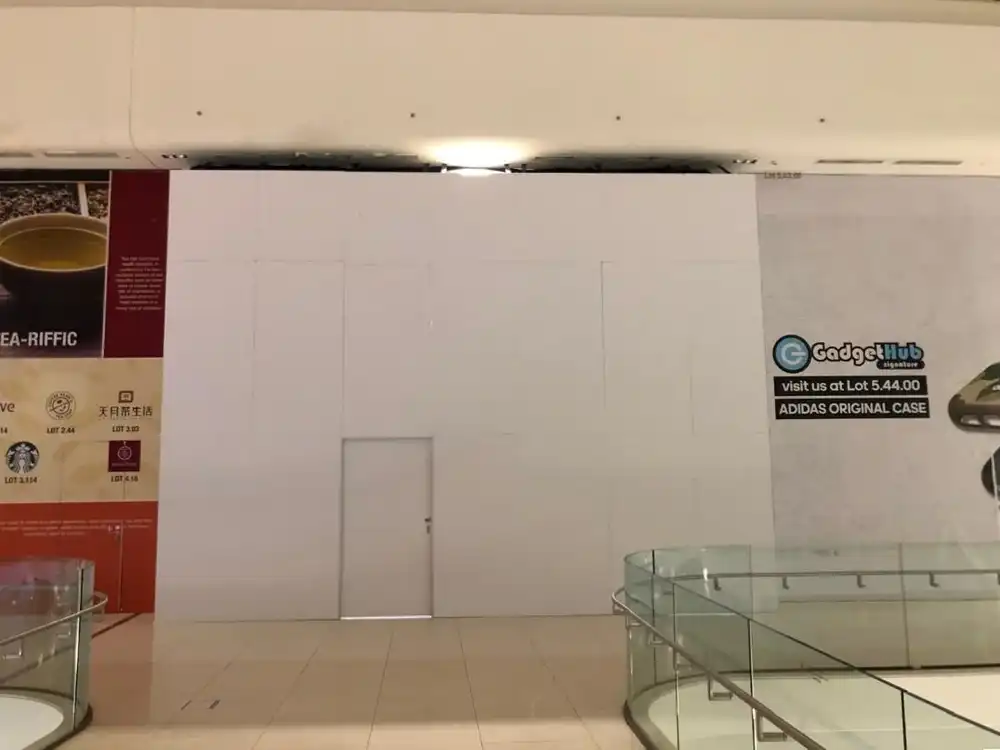 Hoarding (All White), Pavilion Bukit Jalil