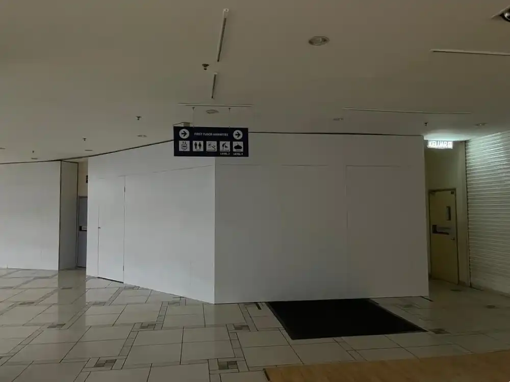 Hoarding (All White), SACC Mall