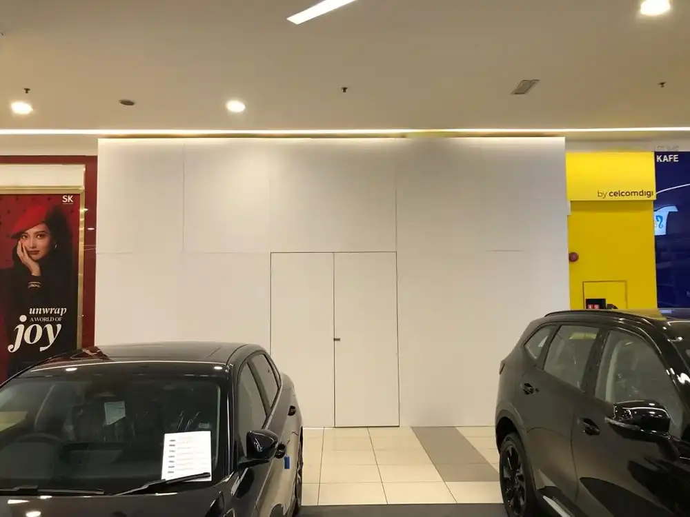 Hoarding (All White), Setapak Central