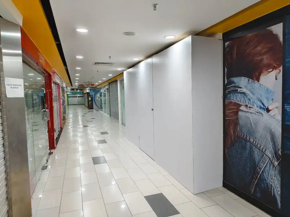 Hoarding (All White), Sungei Wang Plaza