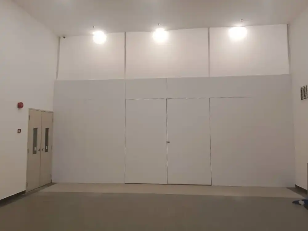 Hoarding (All White) & Vertical Fabric, South Place Shoppes
