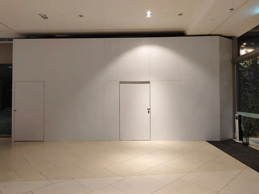 Hoarding (All White) with Hose Reel Door Access, Pavilion Bukit Jalil