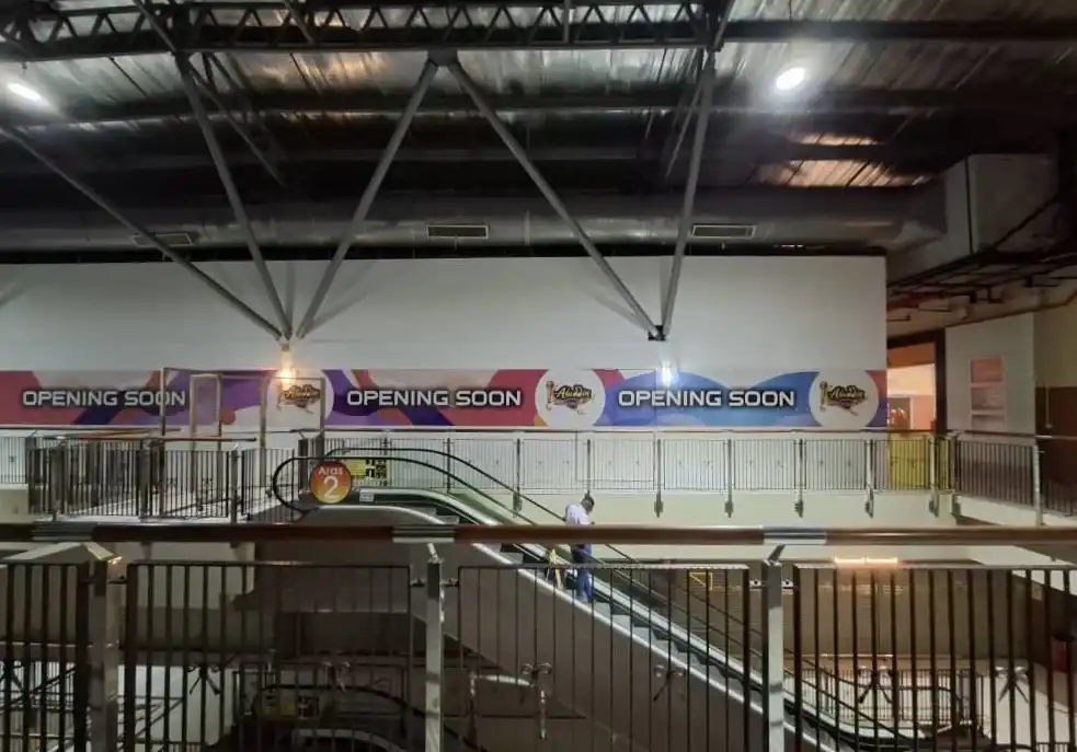 Hoarding and Visual, Aladdin, Ole-Ole Mall 