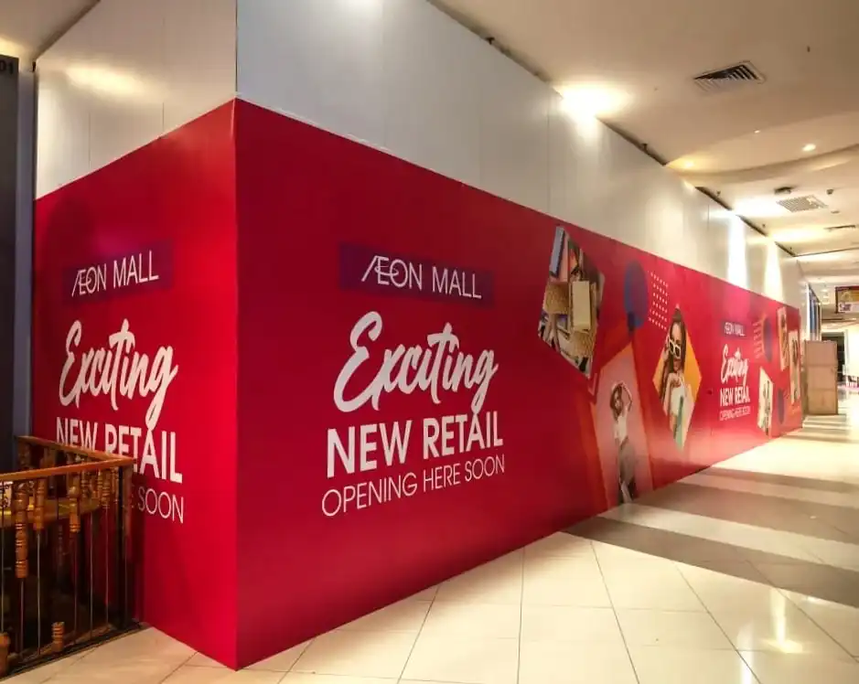 Hoarding and Visual at AEON Shah Alam for AEON Mall