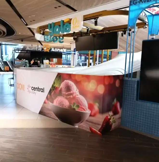 Hoarding and Visual, Generic, Central i-City Mall