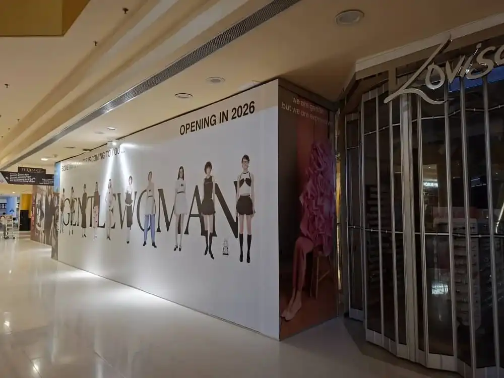 Hoarding and Visual, Gentle Woman, Sunway Pyramid Mall