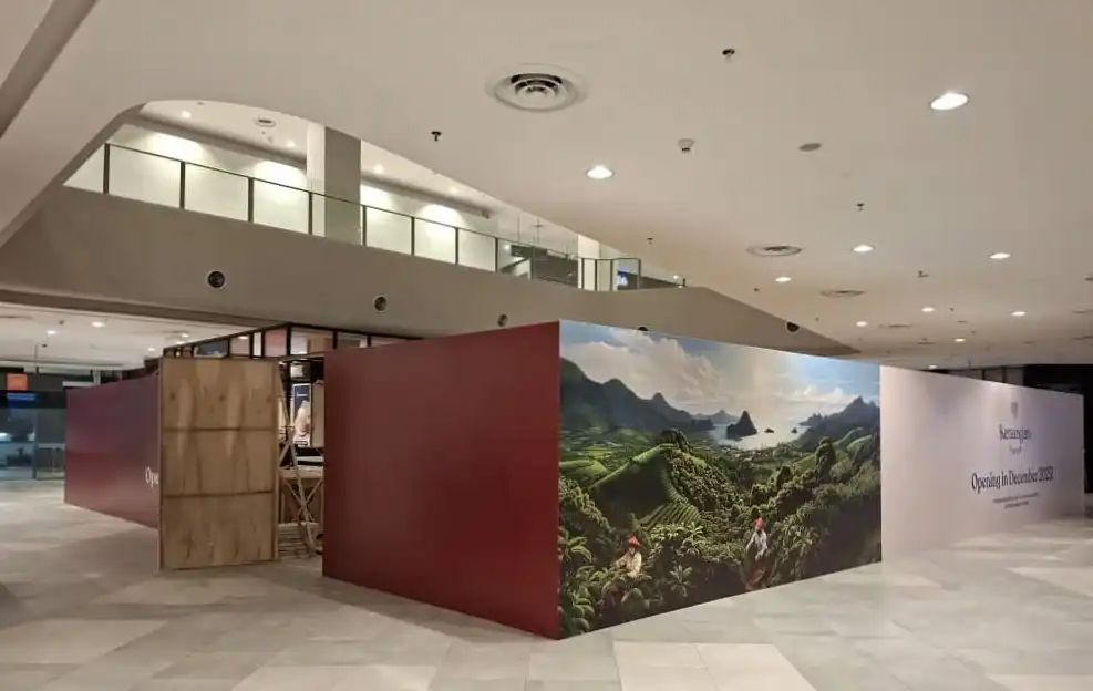 Hoarding and Visual, Kenangan Coffee, Datum Jelatek