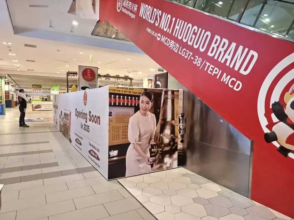 Hoarding and Visual, Koong Woh Tong, Setia City Mall