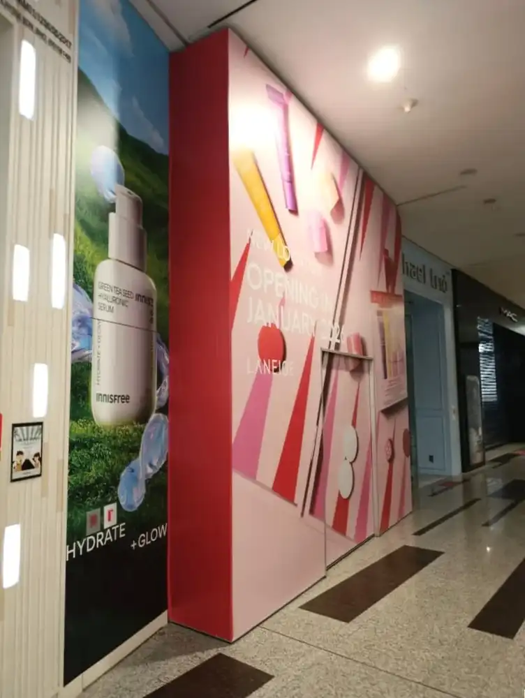 Hoarding and Visual, Laneige, Sunway Velocity