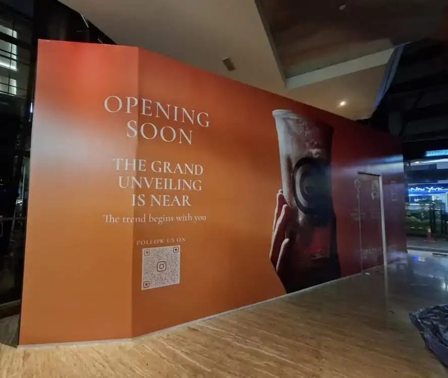 Hoarding and Visual, Mid Valley Megamall 