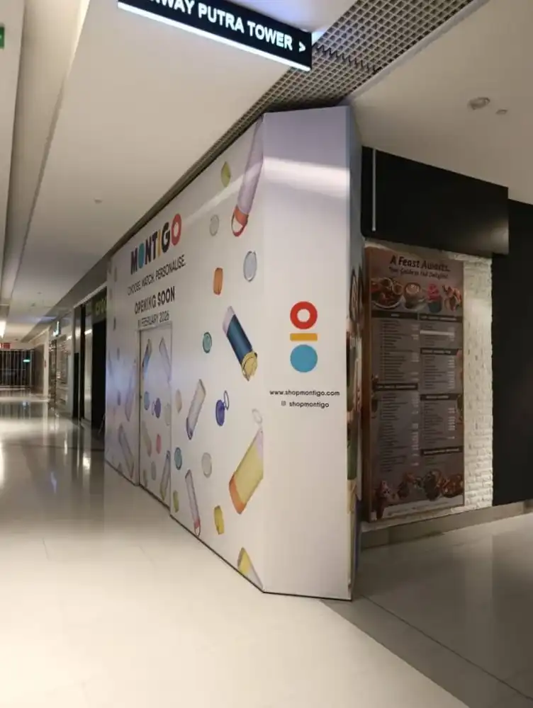 Hoarding and Visual, Montigo, Putra Mall