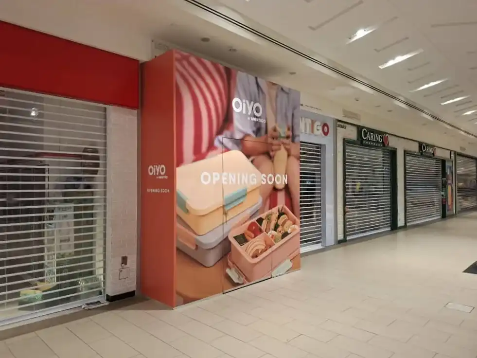 Hoarding and Visual, Oiyo, Setia City Mall