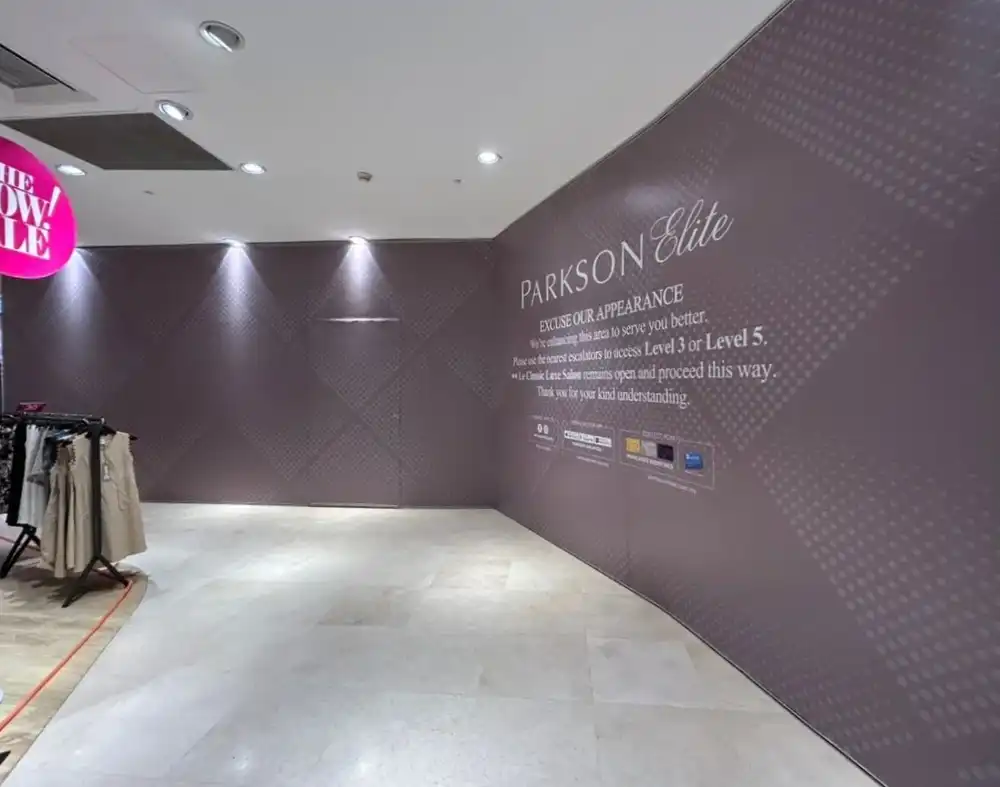 Hoarding and Visual, Parkson Elite, Pavilion KL