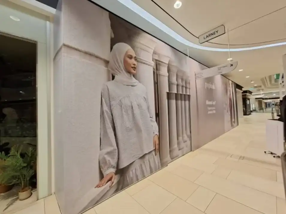 Hoarding and Visual, Poplook, Setia City Mall