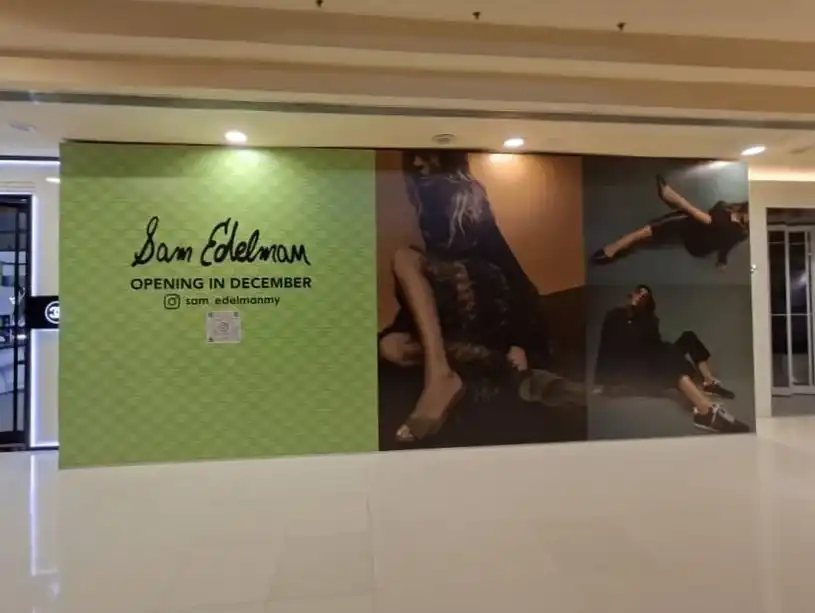 Hoarding and Visual, Sam Edelman, Sunway Pyramid