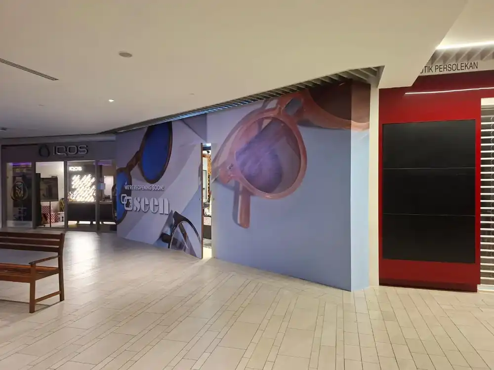 Hoarding and Visual, Seen Eyewear, One Utama