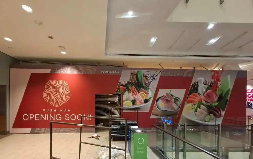Hoarding and Visual, Sushihan, Setia City Mall