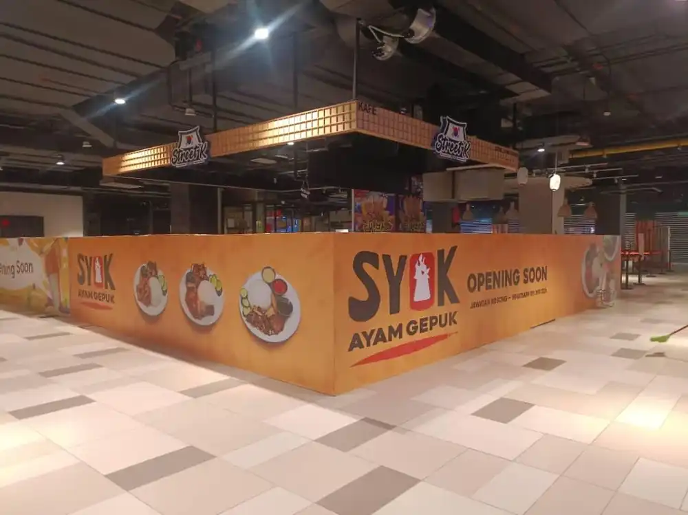 Hoarding and Visual, Syok Ayam Gepuk, MyTown