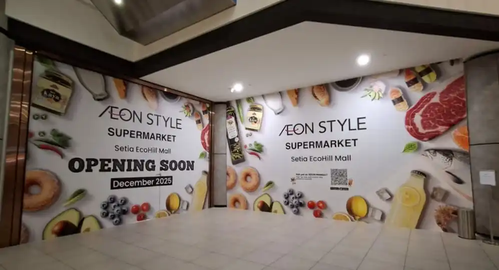 Hoarding and Visual, AEON Style, Setia Eco Hill