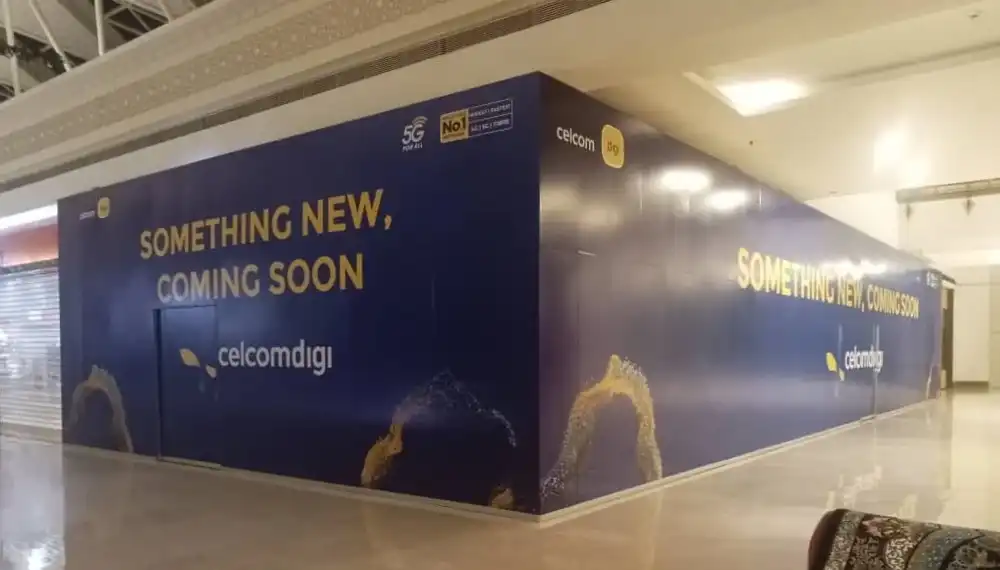 Hoarding, CelcomDigi, Alamanda