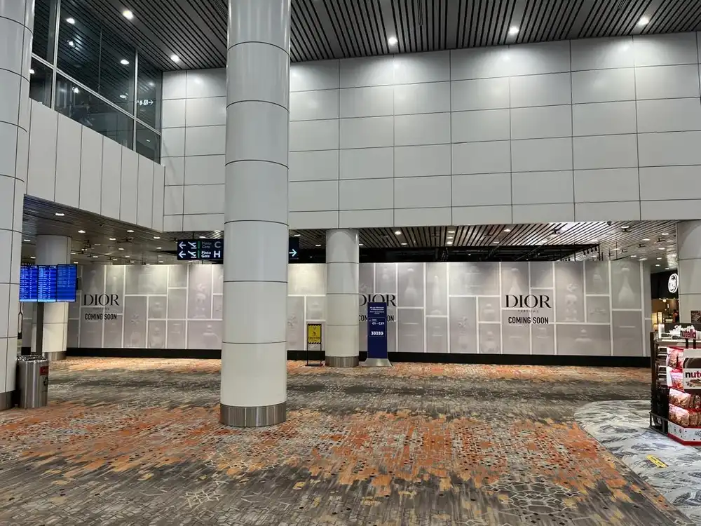 Hoarding, Dior, KLIA Contact Pier (CP)