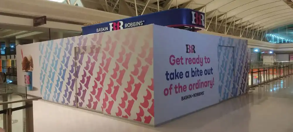 Hoarding Dismantling, Baskin Robbins, Alamanda