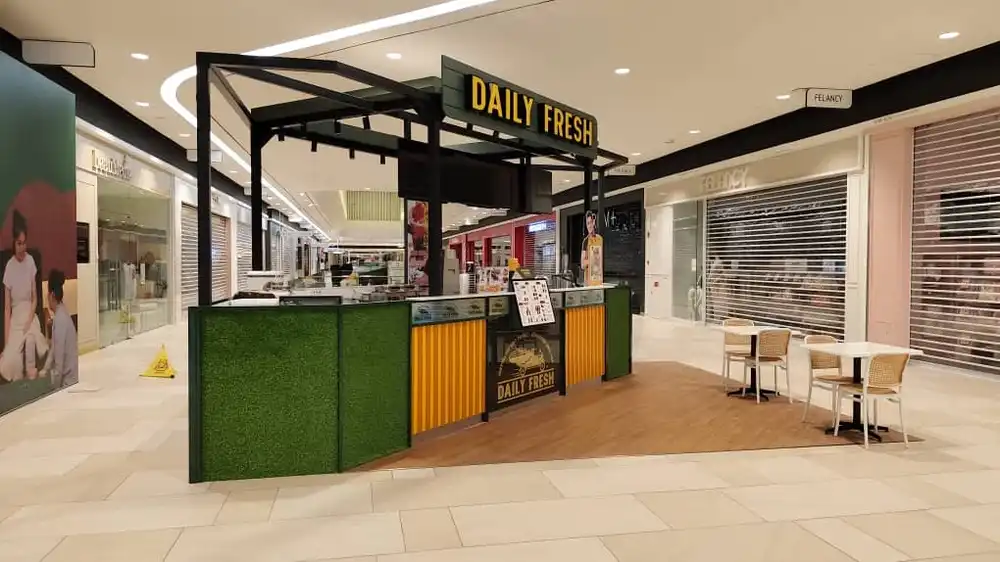 Hoarding Dismantling, Daily Fresh, Setia City Mall