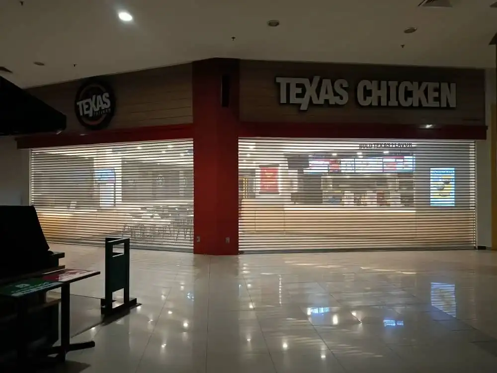 Hoarding Dismantling, Texas Chicken, Wangsa Walk