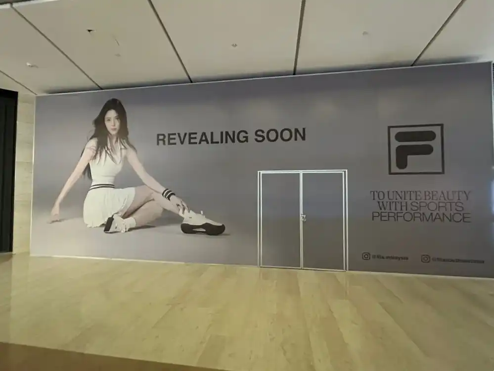 Hoarding (Gypsum) & Visual, Fila, Genting SkyAvenue