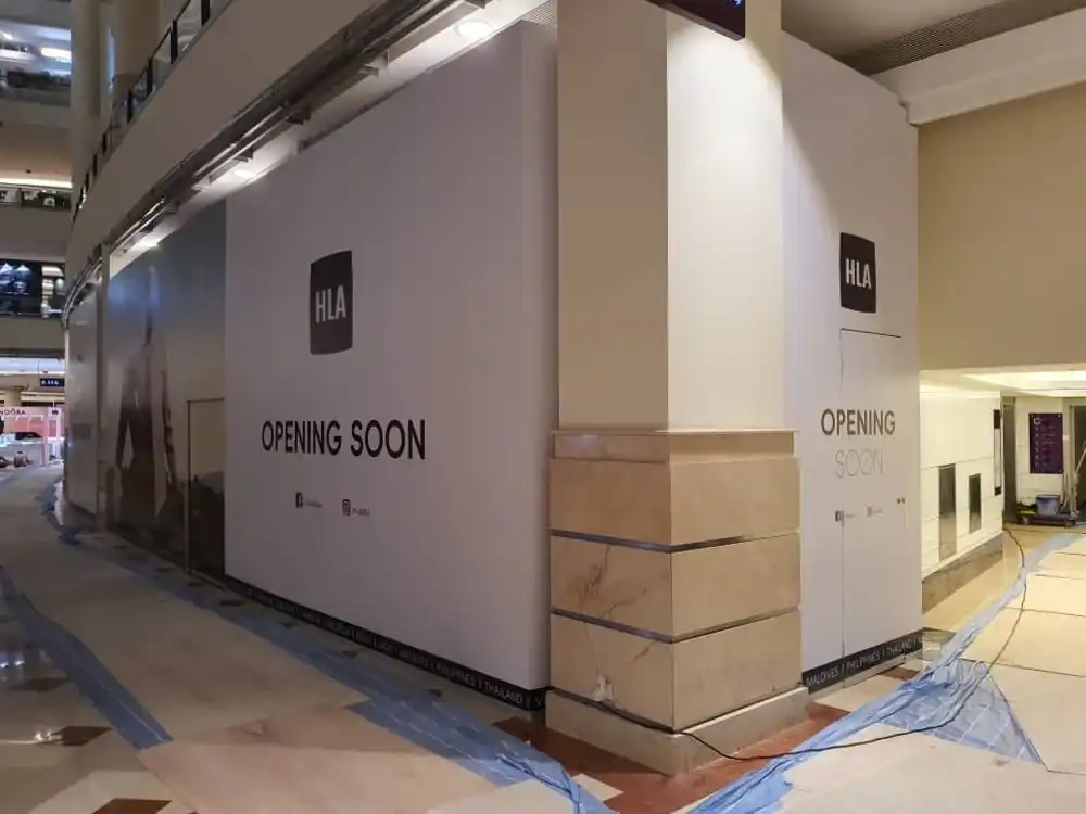 Hoarding, HLA, KLCC