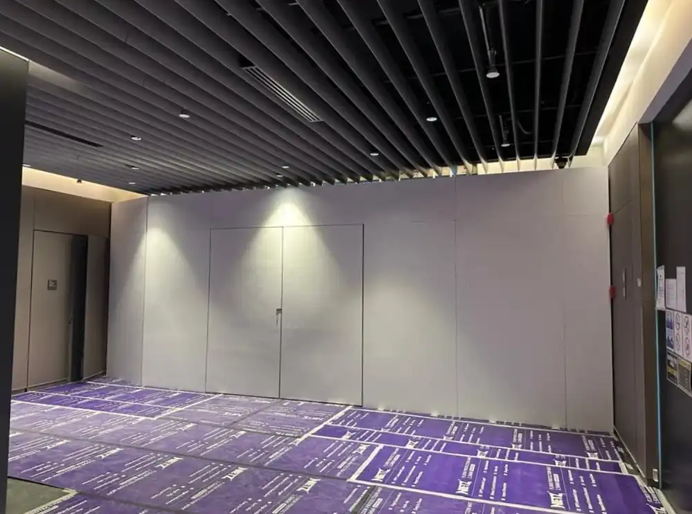 Hoarding Installation (All White). Menara Hap Seng 3