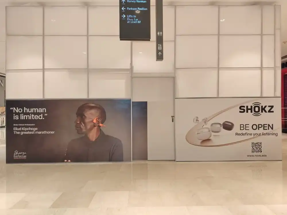 Hoarding Installation and Visual Tarpaulin Installation. Nove. Pavilion Kuala Lumpur