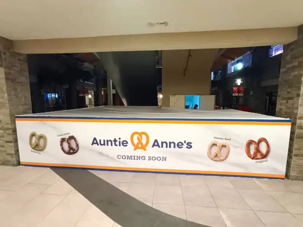 Hoarding (Kiosk), Auntie Anne's, Genting Premium Outlet