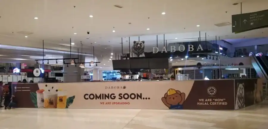 Hoarding (Kiosk), Daboba, IOI City Mall