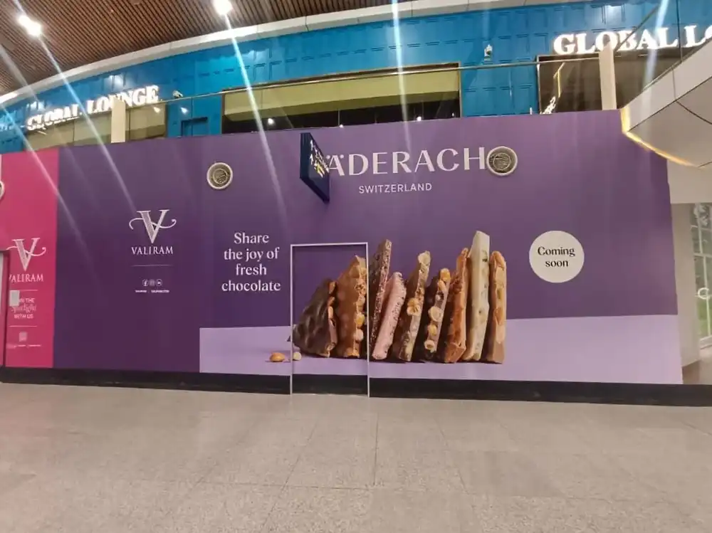 Hoarding Modification & Visual, Laderach, KLIA SAT (Satellite Building)
