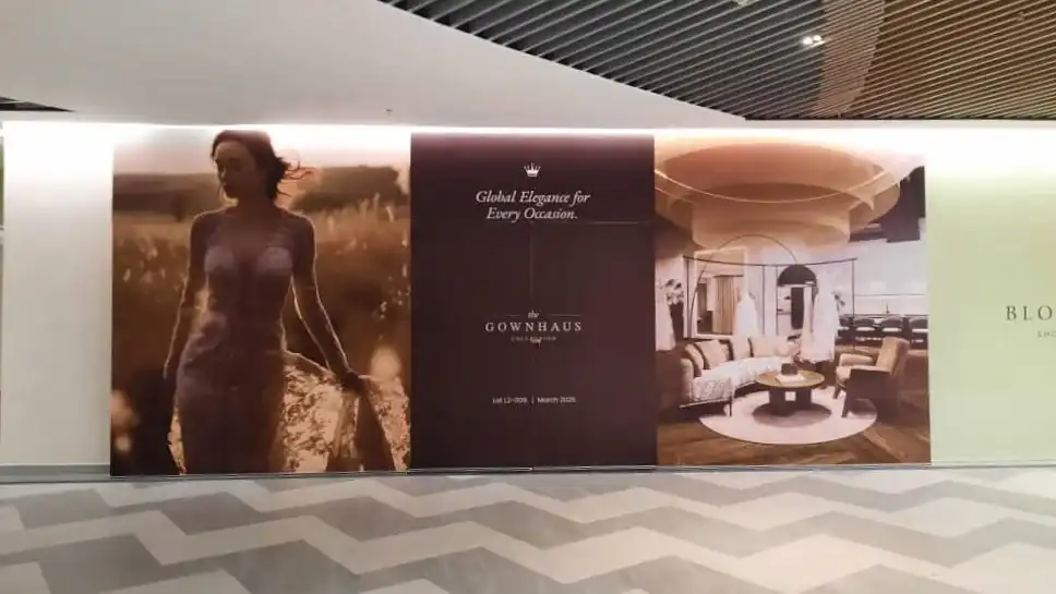 Hoarding Modification & Visual, The Gownhaus, Bloomsvale